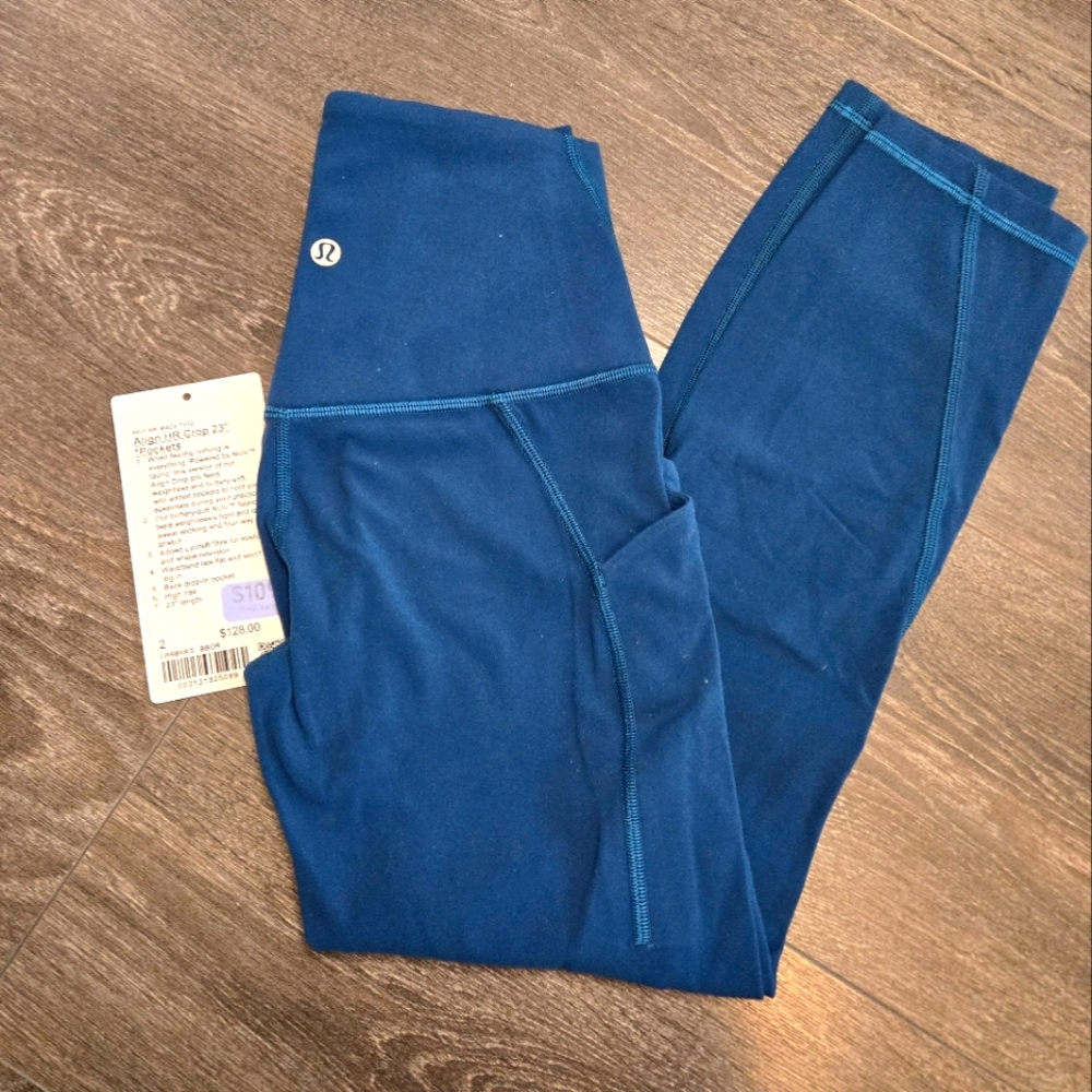 Lululemon Align Pocket Crop sz2